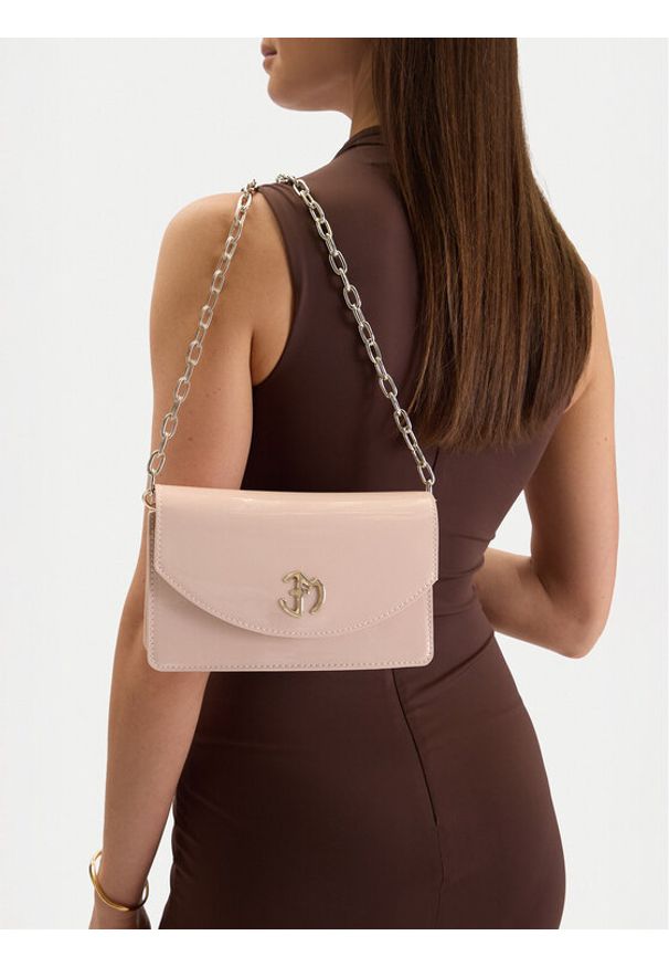 Eva Minge Torebka EO-ANGEL-LDA8639 Różowy jasny. Kolor: różowy. Materiał: skórzane