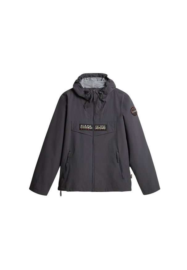 Kurtka wodoodporna Napapijri Rainforest. Kolor: szary. Materiał: syntetyk