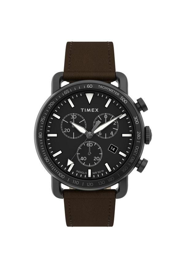 Timex - TIMEX RABAT ZEGAREK Port TW2U02100. Rodzaj zegarka: analogowe. Materiał: materiał, skóra. Styl: młodzieżowy