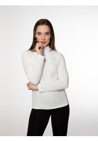 Koszulka damska Protest MUTEZ 1/4 zip top. Kolor: biały