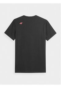 4f - 4F T-Shirt 4FAW23TTSHM0878 Czarny Regular Fit. Kolor: czarny. Materiał: bawełna #6