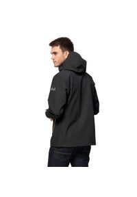Kurtka uniwersalna męska Jack Wolfskin 11149416350. Typ kołnierza: kaptur. Kolor: czarny, wielokolorowy. Materiał: syntetyk