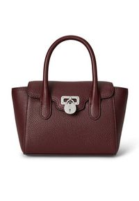 Lauren Ralph Lauren - LAUREN RALPH LAUREN Torebka Small Tanner 431969349009 Bordowy. Kolor: czerwony. Materiał: skórzane #5