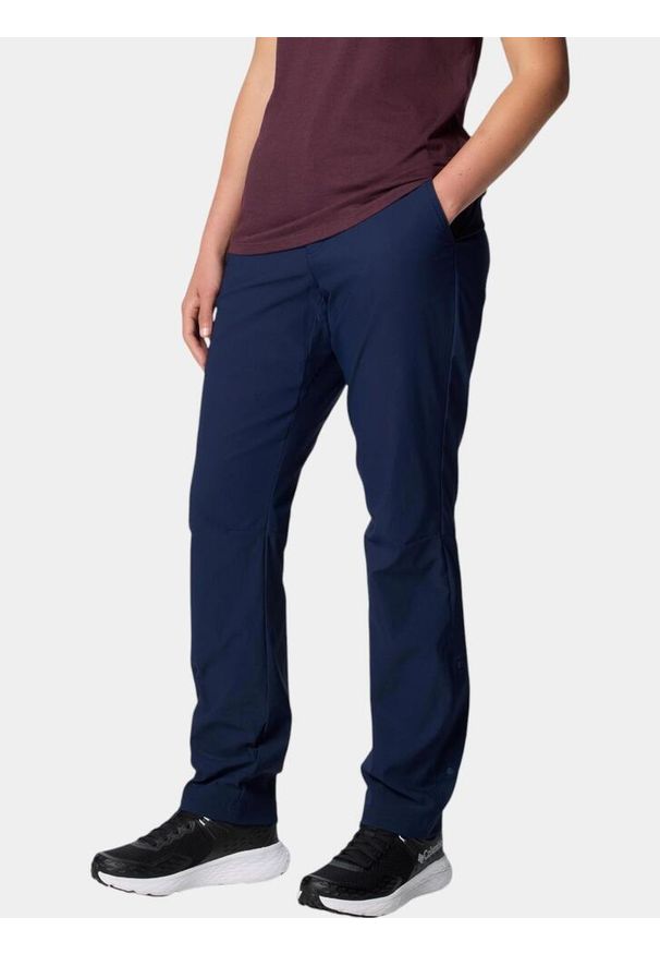 columbia - Spodnie turystyczne damskie Columbia Leslie Falls II. Kolor: niebieski. Sezon: lato. Sport: turystyka piesza