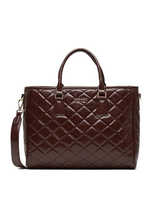 Nine West Torebka CEO-BETTY-LA374-4065 Brązowy. Kolor: brązowy