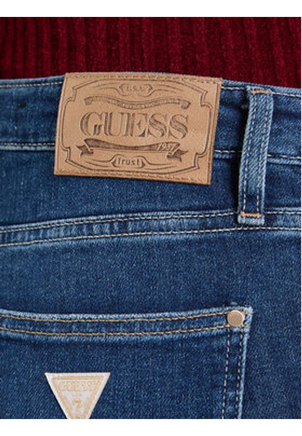 Guess Jeansy W5BA0L D4U5A Niebieski Flare Fit. Kolor: niebieski