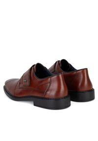 Rieker Półbuty B0857-24 Brązowy. Kolor: brązowy. Materiał: skóra #6