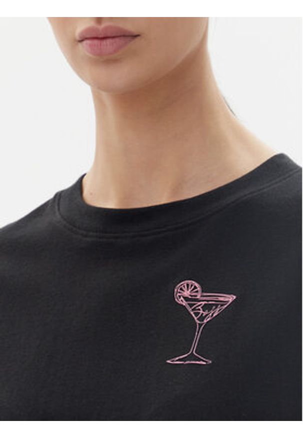 BOSS T-Shirt C_Eboyfriend_4 50540441 Czarny Oversize. Kolor: czarny. Materiał: bawełna