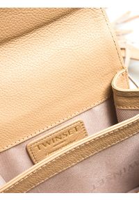 TwinSet - Twinset Torebka | 191TO8231 | Tracolla | Kobieta | Beżowy. Kolor: beżowy. Dodatki: z frędzlami. Materiał: skórzane. Rodzaj torebki: przez ramię #5