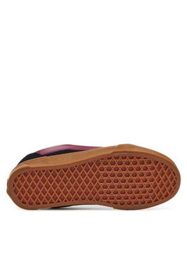 Vans Sneakersy Knu Skool VN000D6CBMV1 Czarny. Kolor: czarny. Materiał: skóra, zamsz