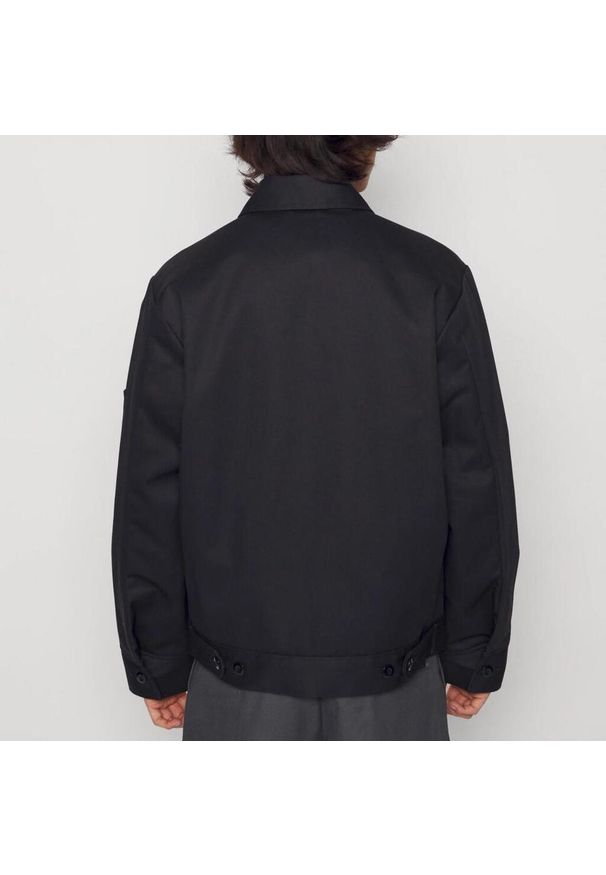 Dickies - Kurtka DICKIES LINED EISENHOWER Czarny. Kolor: czarny. Materiał: tkanina