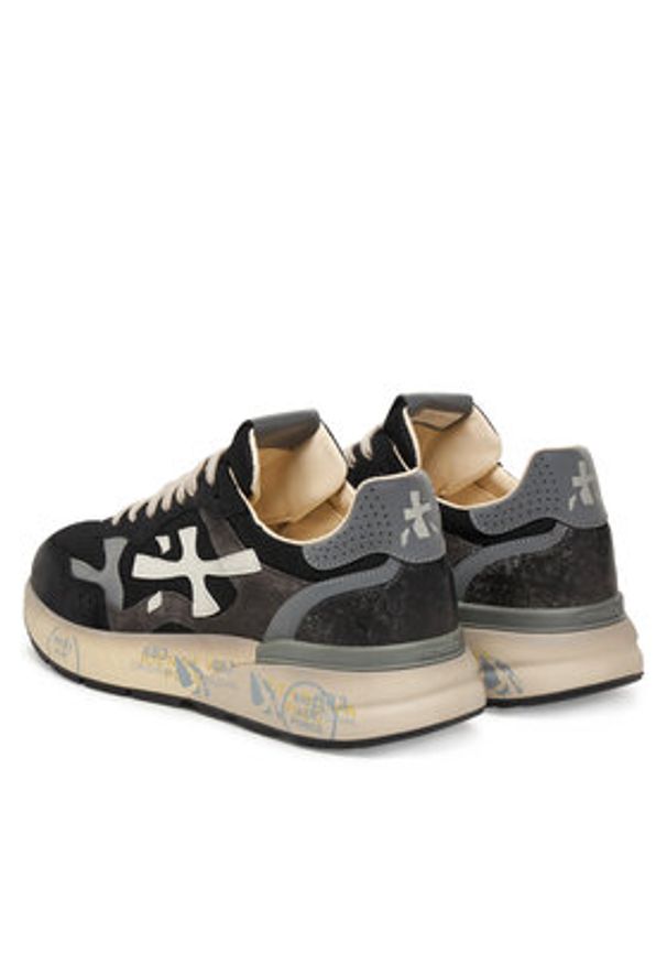 Premiata Sneakersy Mick0.1 Var 8119 Czarny. Kolor: czarny. Materiał: zamsz, skóra