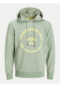 Jack & Jones Bluza Simon 12269353 Zielony Standard Fit. Kolor: zielony. Materiał: syntetyk, bawełna #3