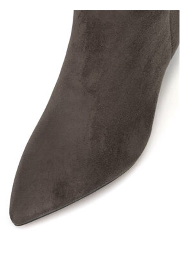 Nine West Botki WFA2786-1 Szary. Kolor: szary. Materiał: materiał