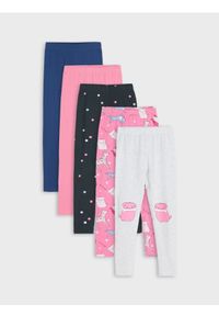 Sinsay - Legginsy 5 pack - wielobarwny. Materiał: guma