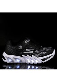 skechers - Skechers Sneakersy Vorlo 400137L/BKSL Czarny. Kolor: czarny. Materiał: materiał #5