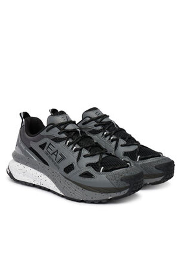 EA7 Emporio Armani Sneakersy 7X000602 AF10181 MZ522 Czarny. Kolor: czarny. Materiał: skóra