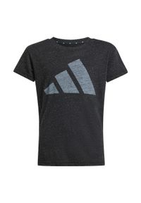 Adidas - Koszulka Essentials Kids. Kolor: biały, wielokolorowy, czarny. Materiał: materiał