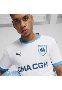 Koszulka piłkarska Puma Olympique de Marseille domowa 24/25. Materiał: materiał. Sport: piłka nożna #2