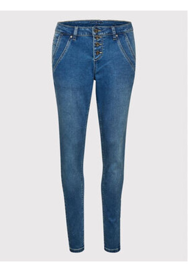 Cream Jeansy CRSandy 10610602 Niebieski Curvy Fit. Kolor: niebieski