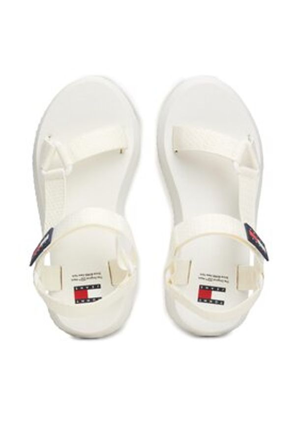 Tommy Jeans Sandały Tjw Eva Sandal EN0EN02466 Écru. Materiał: materiał