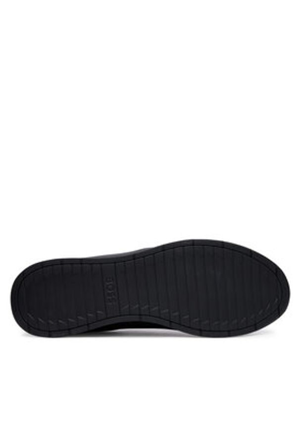 BOSS Sneakersy Nitan 50568470 Czarny. Kolor: czarny. Materiał: skóra