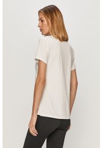 Calvin Klein Performance - T-shirt. Okazja: na co dzień. Kolor: biały. Materiał: dzianina. Wzór: nadruk. Styl: casual #3