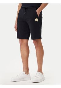 Karl Lagerfeld - KARL LAGERFELD Szorty sportowe 705118 562900 Granatowy Loose Fit. Kolor: niebieski. Materiał: bawełna. Styl: sportowy #1