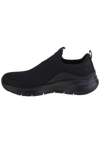 skechers - Buty sportowe Sneakersy męskie, Skechers Arch Fit-Ascension. Kolor: wielokolorowy, czarny. Sport: turystyka piesza