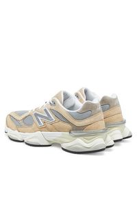 New Balance Sneakersy U9060LBD Beżowy. Kolor: beżowy. Materiał: zamsz, skóra #5