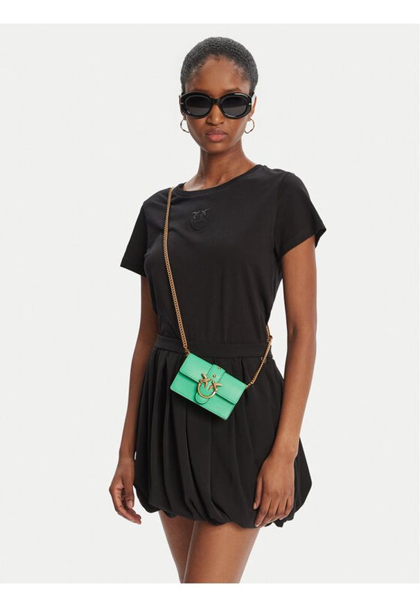 Pinko - PINKO Torebka Love One Micro C . AI 24-25 PCPL 100064 A0F1 Zielony. Kolor: zielony. Materiał: skórzane