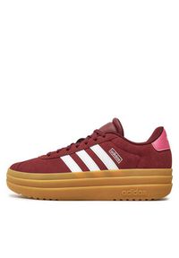 Adidas - adidas Sneakersy VL Court Bold Lifestyle Kids IH4780 Bordowy. Kolor: czerwony #6