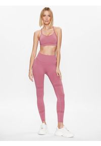 CASALL - Stanik Sportowy Casall Strappy Sports Bra Średnie Wspracie Fitness Joga. Kolor: różowy. Sport: fitness, joga i pilates