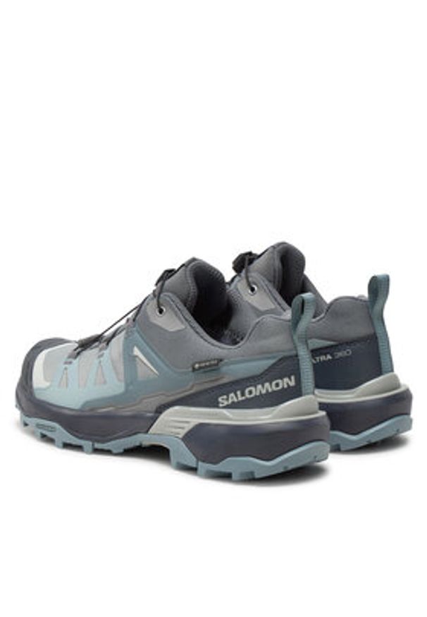 salomon - Salomon Sneakersy X Ultra 360 Gore-Tex L47449300 Szary. Kolor: szary. Materiał: materiał. Technologia: Gore-Tex