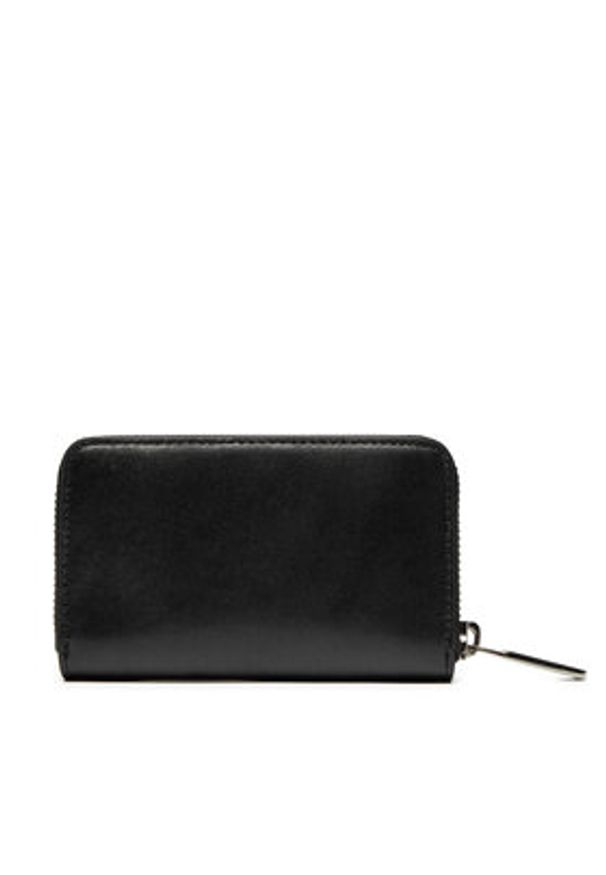 Calvin Klein Portfel Ck Glow Short Z/A 4cc W/Coin K50K512705 Czarny. Kolor: czarny. Materiał: skóra