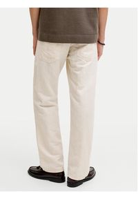 Jack & Jones Spodnie materiałowe Chris 12293296 Beżowy jasny Loose Fit. Kolor: beżowy. Materiał: bawełna #2