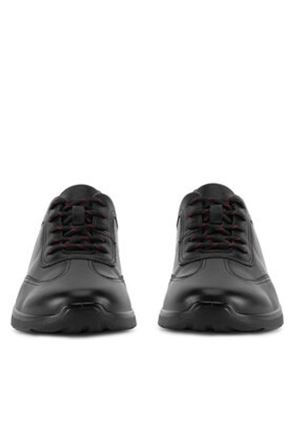 Sergio Bardi Sneakersy MF1659-1Z Czarny. Kolor: czarny. Materiał: skóra