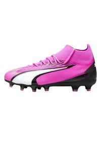 Puma - Buty Piłkarskie Ultra Pro Dla Dzieci. Kolor: różowy. Sport: piłka nożna