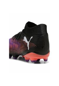 Puma - Buty piłkarskie FUTURE 8 PRO FG/AG PUMA Black White Glowing Red. Kolor: biały, czerwony, wielokolorowy, czarny. Sport: piłka nożna