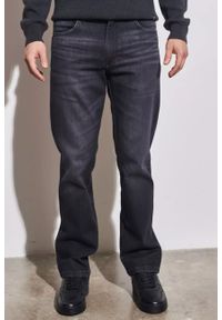 Wrangler - WRANGLER TEXAS MĘSKIE SPODNIE JEANSOWE FADED BLACK W121EHXV6