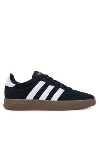 Adidas - adidas Sneakersy Barreda JS2695 Czarny. Kolor: czarny. Materiał: zamsz, skóra