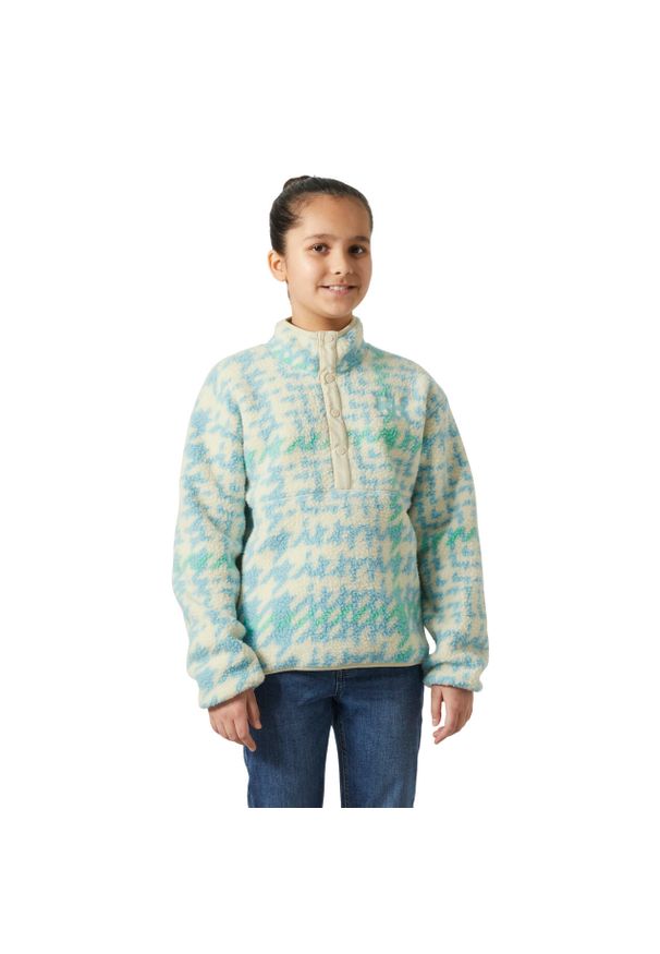 Dziecięca bluza dresowa Helly Hansen Frosty Pile. Kolor: niebieski. Materiał: dresówka