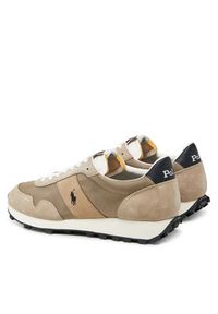 Polo Ralph Lauren Sneakersy PRL Trail 125 809960987003 Brązowy. Kolor: brązowy. Materiał: skóra, zamsz #4