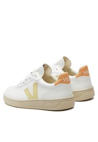 Veja Sneakersy V-10 VX0703103A Biały. Kolor: biały. Materiał: skóra