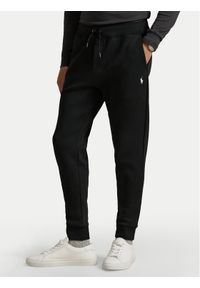 Polo Ralph Lauren Spodnie dresowe 710888283 Czarny Regular Fit. Kolor: czarny. Materiał: bawełna #1