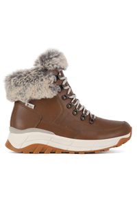 Botki Rieker Revolution Lifestyle. Kolor: brązowy