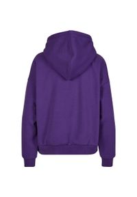 Urban Classics - Damska Bluza Z Kapturem Ultra Heavyweight Oversized Hoodie. Typ kołnierza: kaptur. Kolor: fioletowy