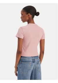 Hugo - HUGO T-Shirt Baby 50510749 Różowy Slim Fit. Kolor: różowy. Materiał: bawełna #4