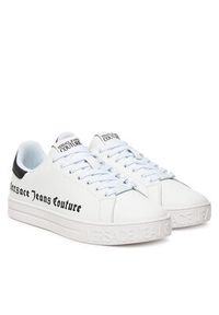 Versace Jeans Couture Sneakersy 80YA3SKC Biały. Kolor: biały. Materiał: skóra #6