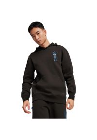 Bluza z kapturem Puma X Playstation Graphic Hoodie, Mężczyźni. Typ kołnierza: kaptur. Kolor: czarny. Materiał: bawełna, materiał